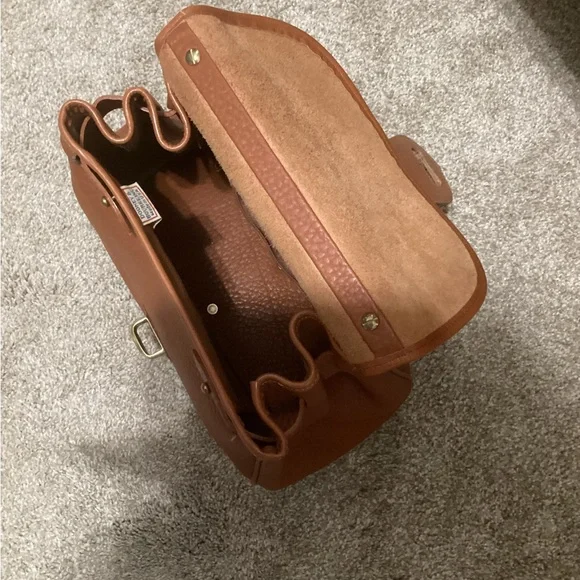 Dooney & Bourke Tan Leather Satchel - Picture 3 of 3